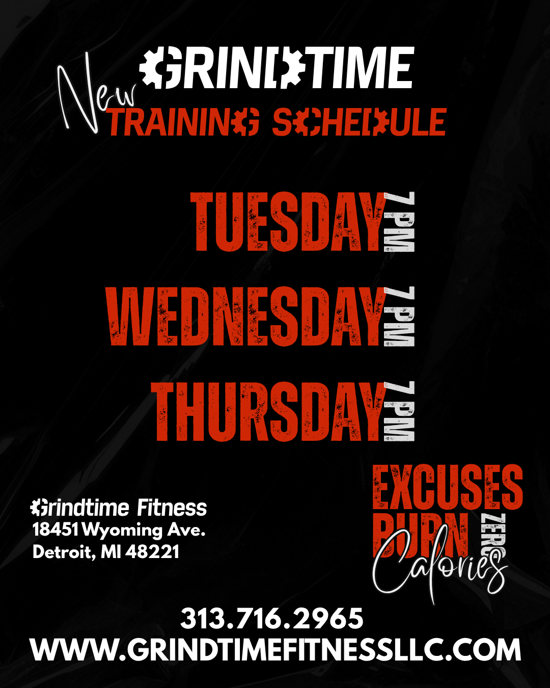 New Schedule